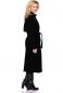 Preview: COSIMA Merino Wolltrench aus reiner Wolle (schwarz)