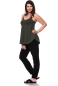 Preview: SWING Top Spaghettiträger aus TENCEL™Modal (olive)