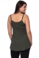 Preview: SWING Top Spaghettiträger aus TENCEL™Modal (olive)