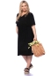 Preview: LAELIA bequemes Jerseykleid aus Bambus-Viskoe (schwarz)