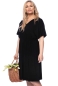 Preview: LAELIA bequemes Jerseykleid aus Bambus-Viskoe (schwarz)