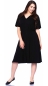 Preview: LAELIA bequemes Jerseykleid aus Bambus-Viskoe (schwarz)