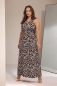 Preview: GAJA maxi dress with knotted waist made from TENCEL™ Modal (Leo)