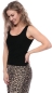 Preview: LORIE doppellagiges Wende-Top (schwarz) oder nach Farbwunsch