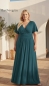 Preview: PANDORA Maxikleid mit Schmetterlingsärmel Curvy ab Größe XXL