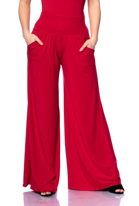 Preview: Two-piece combination (LU & JOY) top or trousers (red)