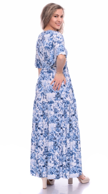 KAYA & KAYO 2tlg. VARIO-SET Maxikleid (Clivia) aus TENCEL™ Jersey