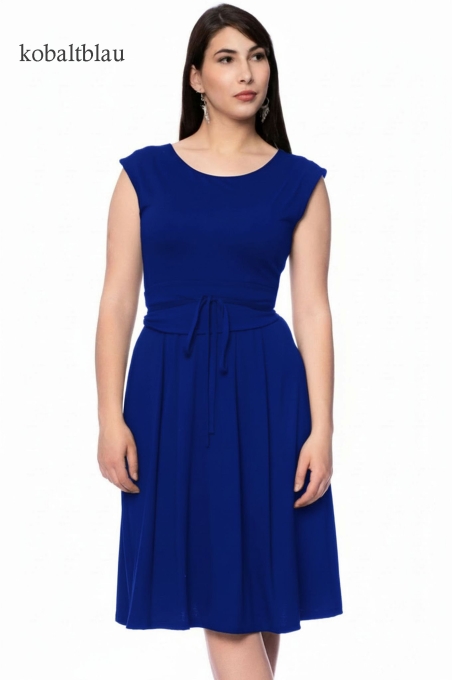 Preview: SCARLET wendbares Midikleid mit separater Kimono-Schärpe in neuen Farben