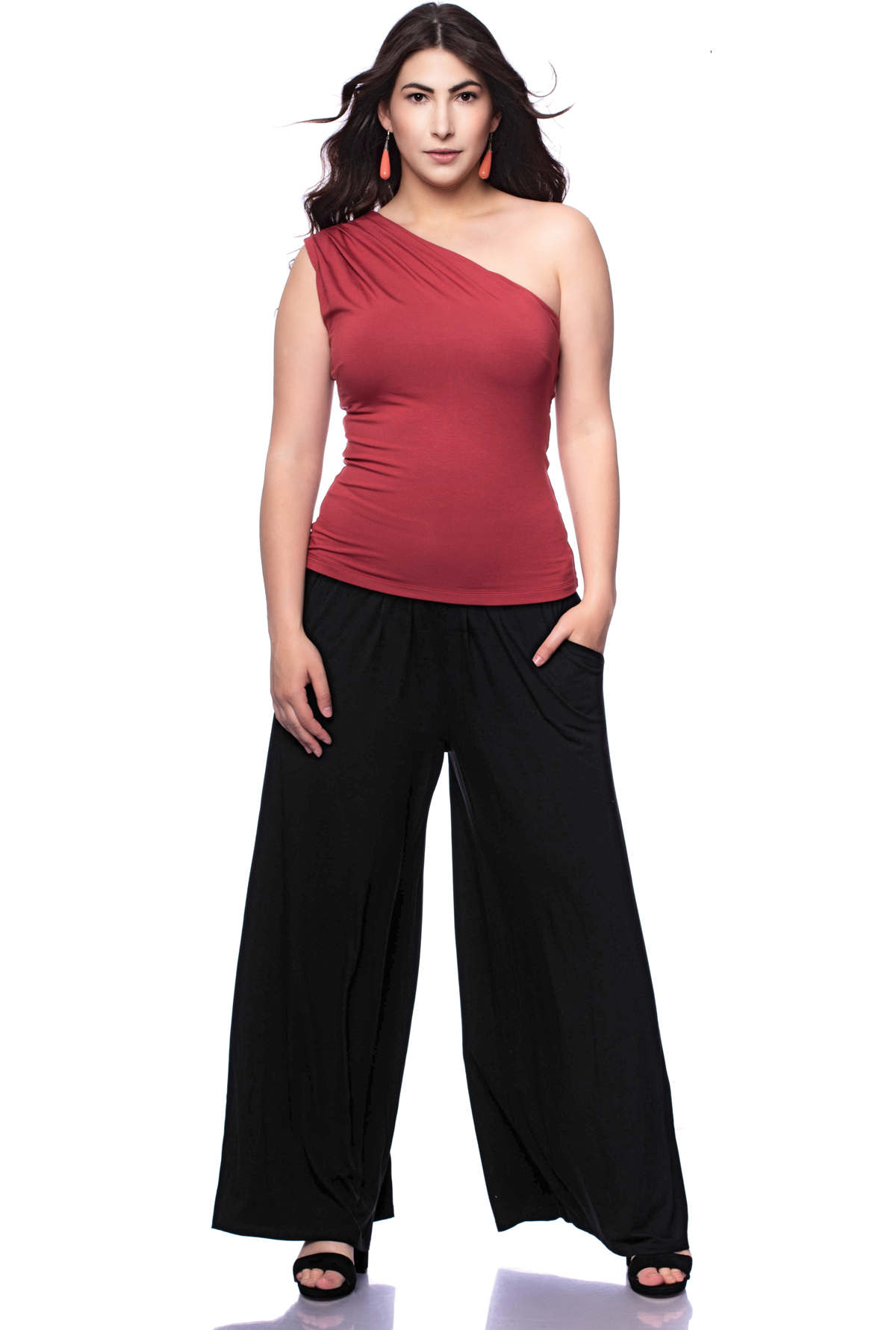 Purchase Wholesale Palazzo Pants - Black from Trusted Suppliers in