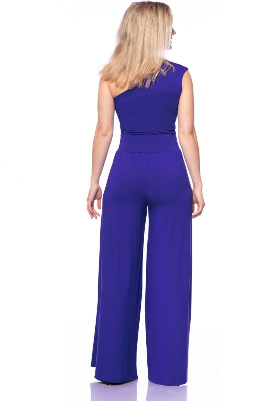 Two-piece combination (LU & JOY) top or trousers in soft bamboo jersey (kobaltblau)