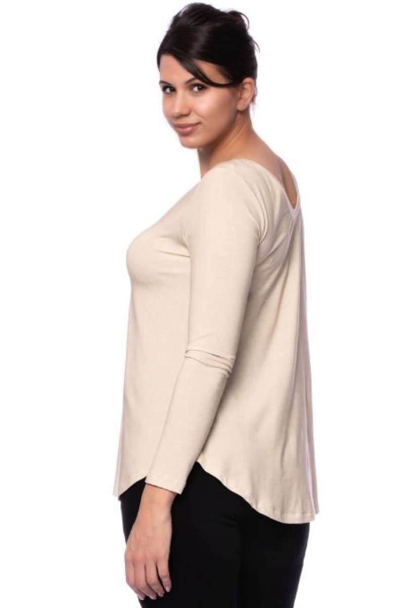 Bambus-Viskose Jersey (leinenoptik)