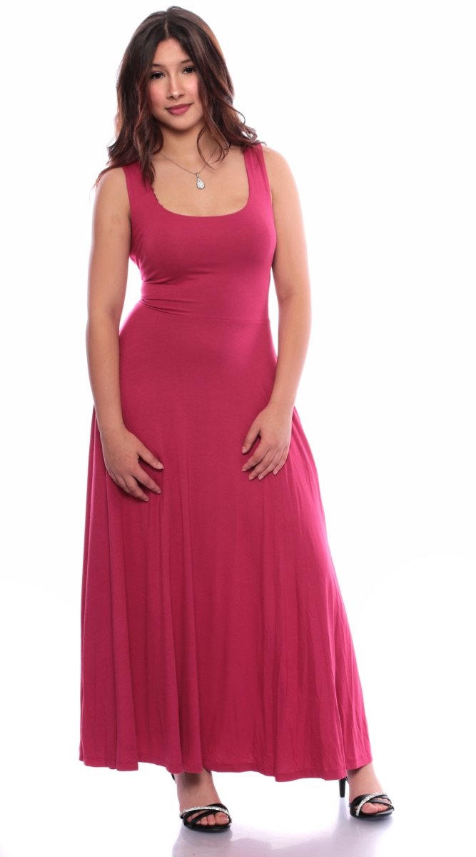 AMELIA zeitloses Wendekleid mit Taillenschnürung in Maxi Länge (fuchsia) oder nach Farbwunsch