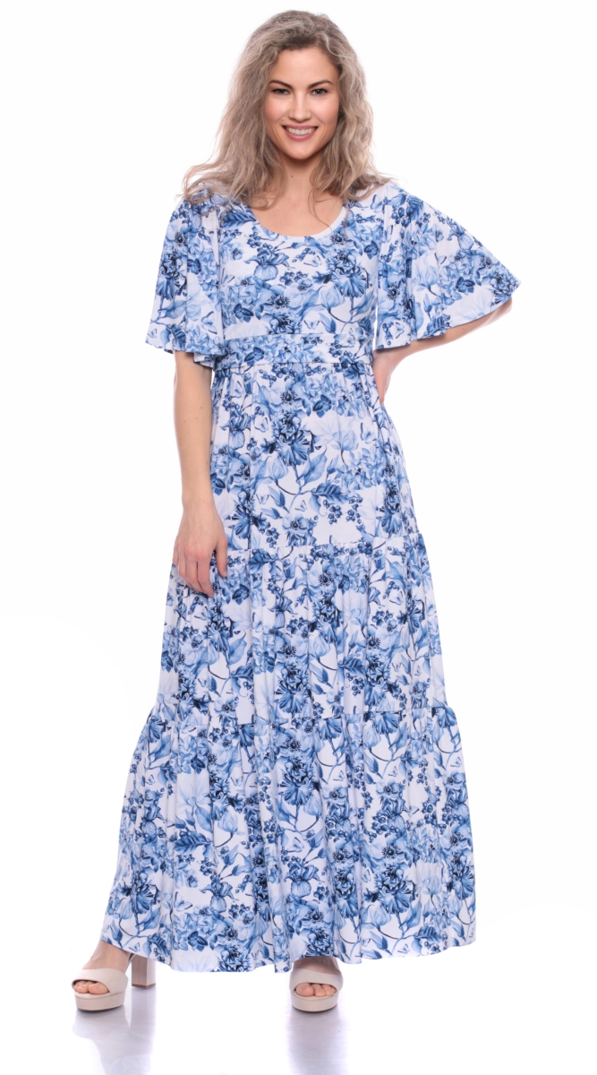 KAYA & KAYO 2tlg. VARIO-SET Maxikleid (Clivia) aus TENCEL™ Jersey
